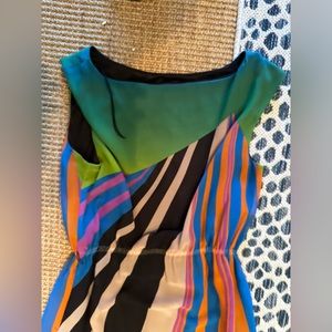 Adriana Papel printed cocktail dress